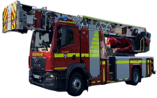 Drehleiter mit Korb (DLK 23/12 L32A-XS)